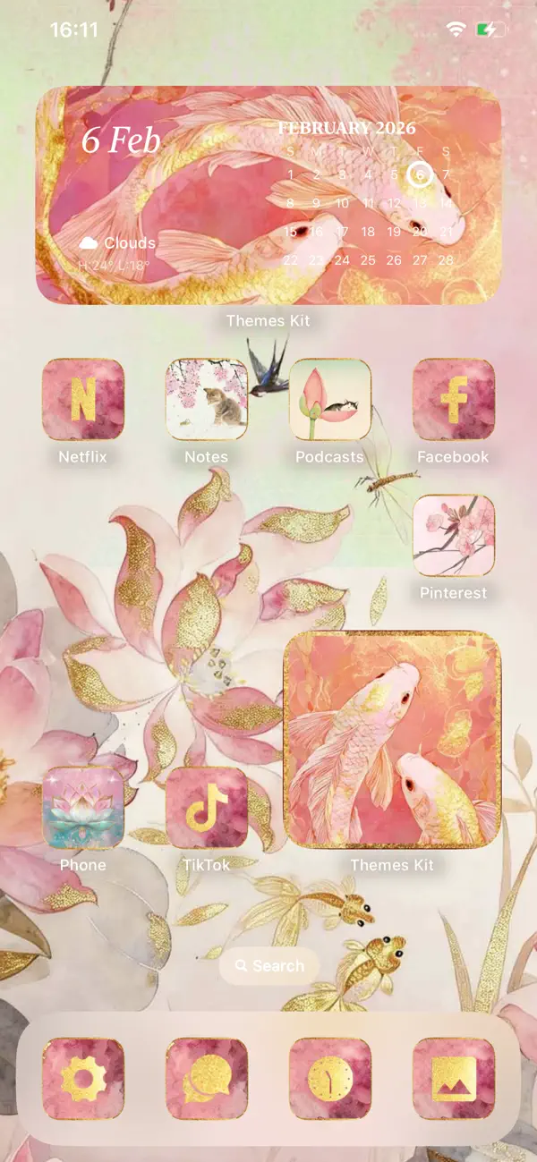 #6. ThemeKit: Icons Pack & Widgets (iOS) 由: App Dexter Limited