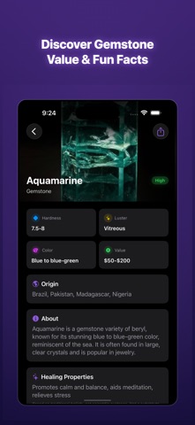 Crystal ID: Rock & Gem Scanner Screenshot 4 of 5
