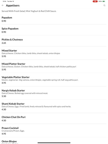 App screenshot