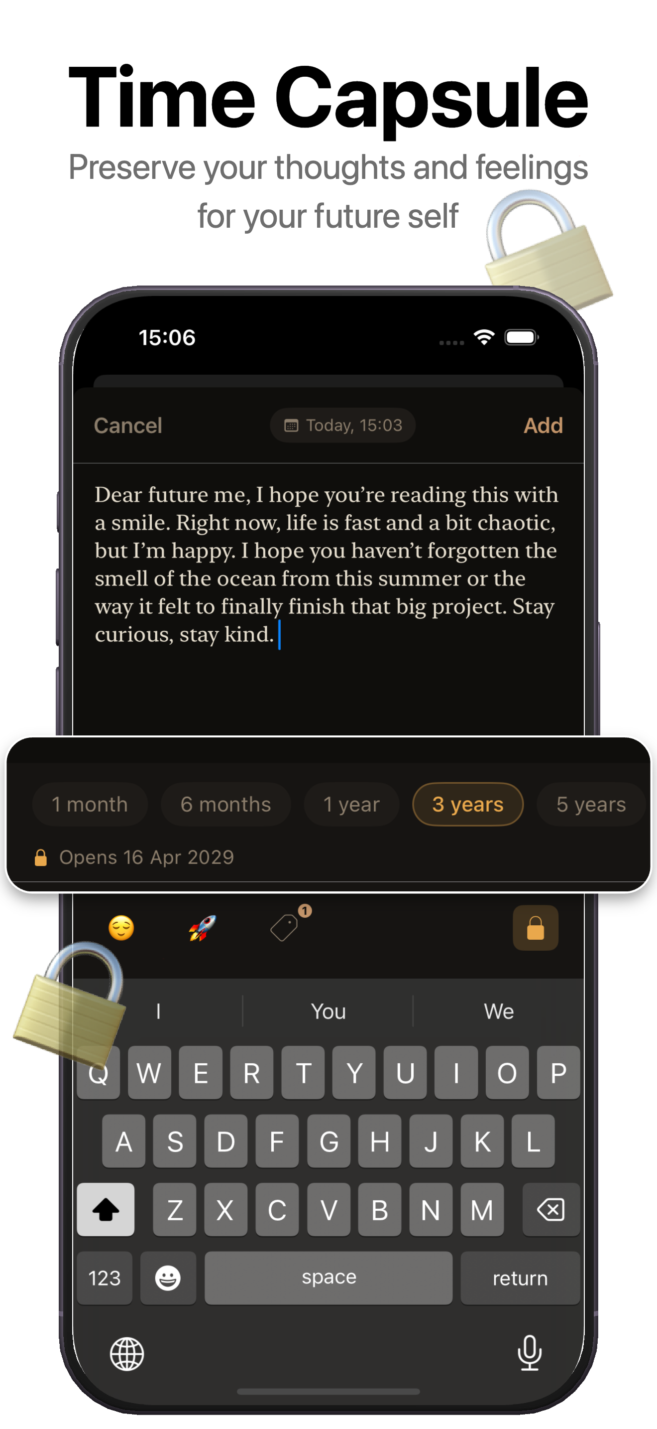 Diary, Life Log & Time Capsule
