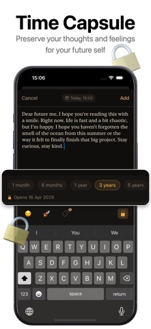 Diary, Life Log & Time Capsule Screenshot 4 of 8