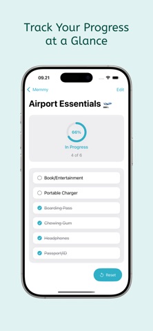 Memmy: Smart Checklists Screenshot 2 of 6