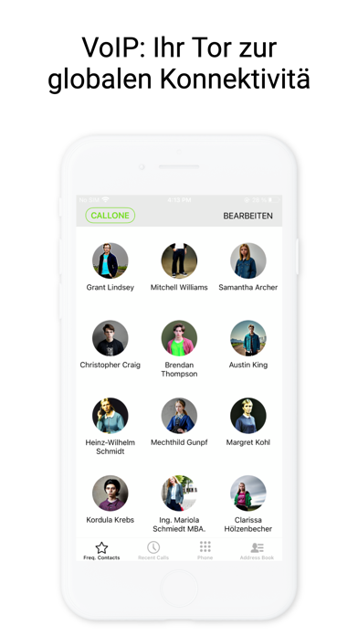 CallOne Softphone Screenshot