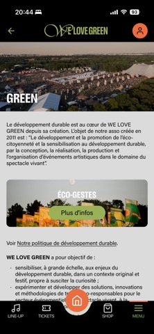We Love Green Festival screenshot