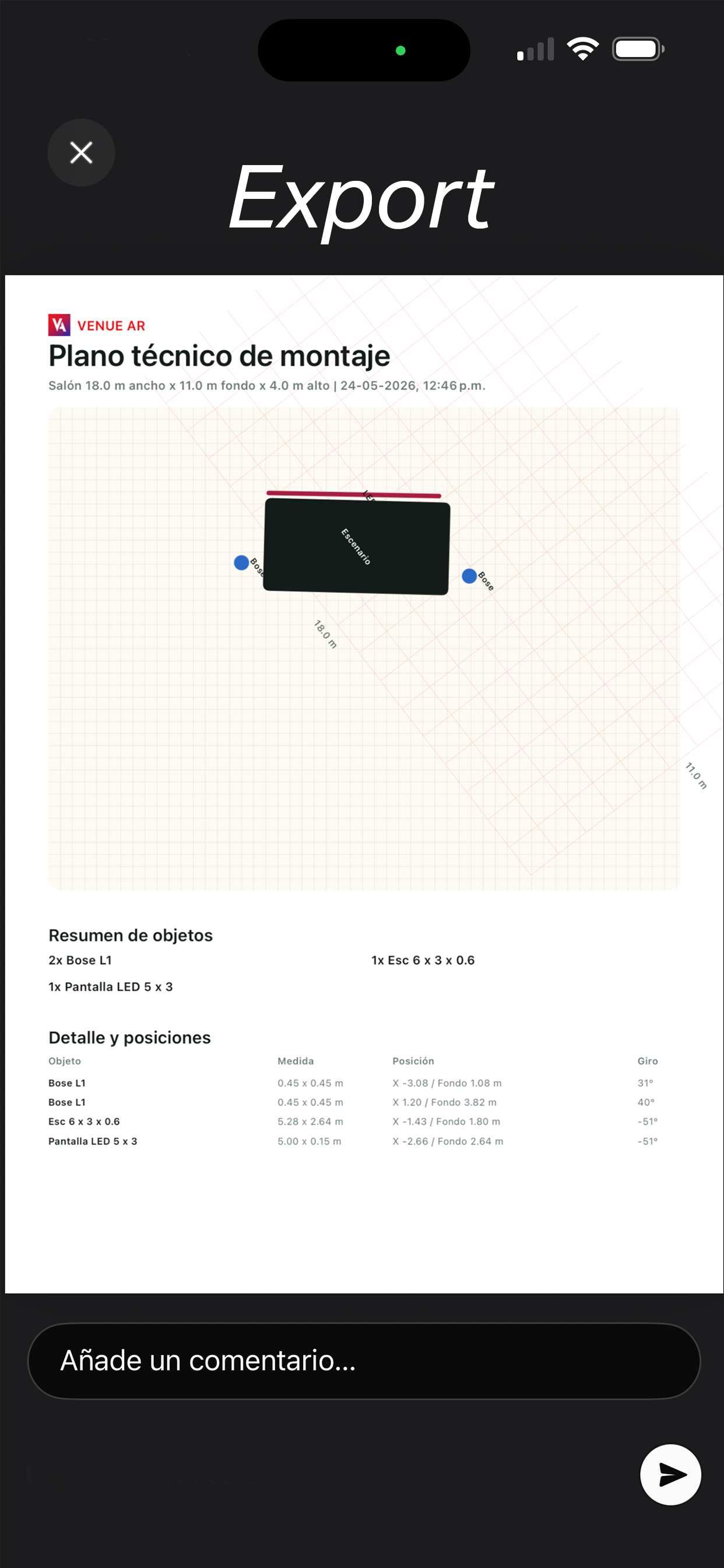 Venue AR Planner screenshot 4