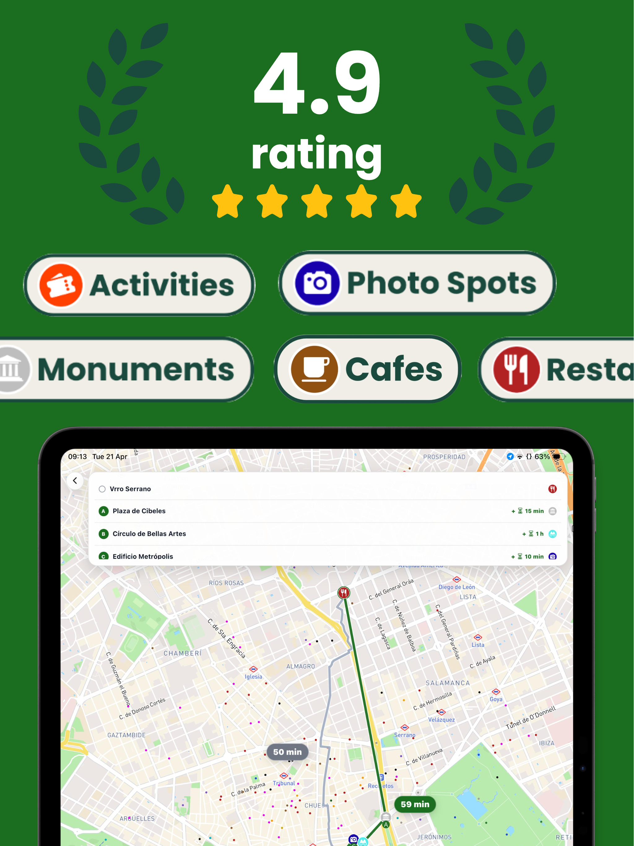 itinio - Local Recommendations