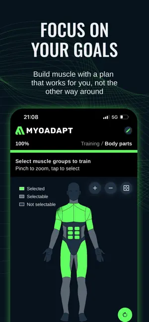 MyoAdapt: Adaptive Workouts screenshot 4