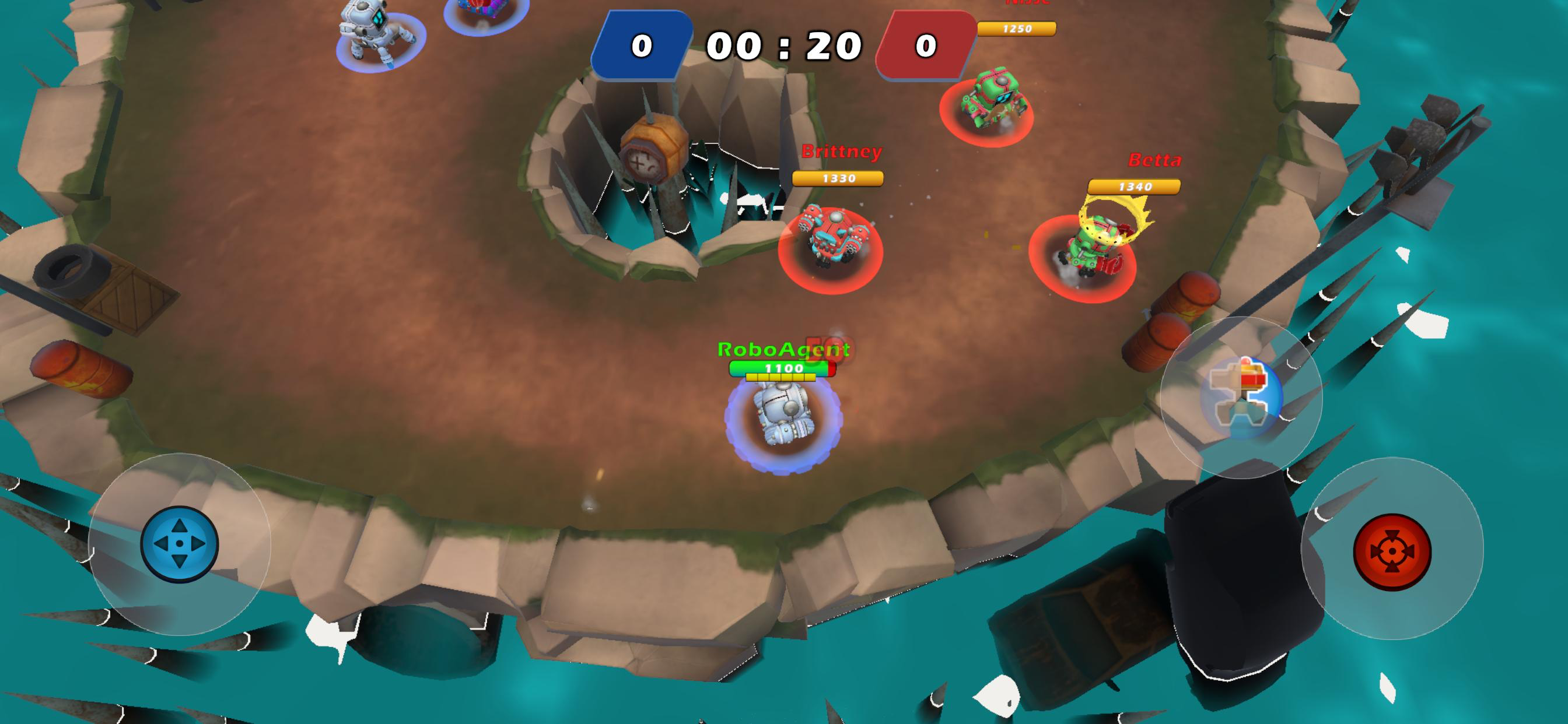 RoboRoar : Battle Arena Game