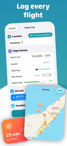 Drone Map & UAV Forecast screenshot