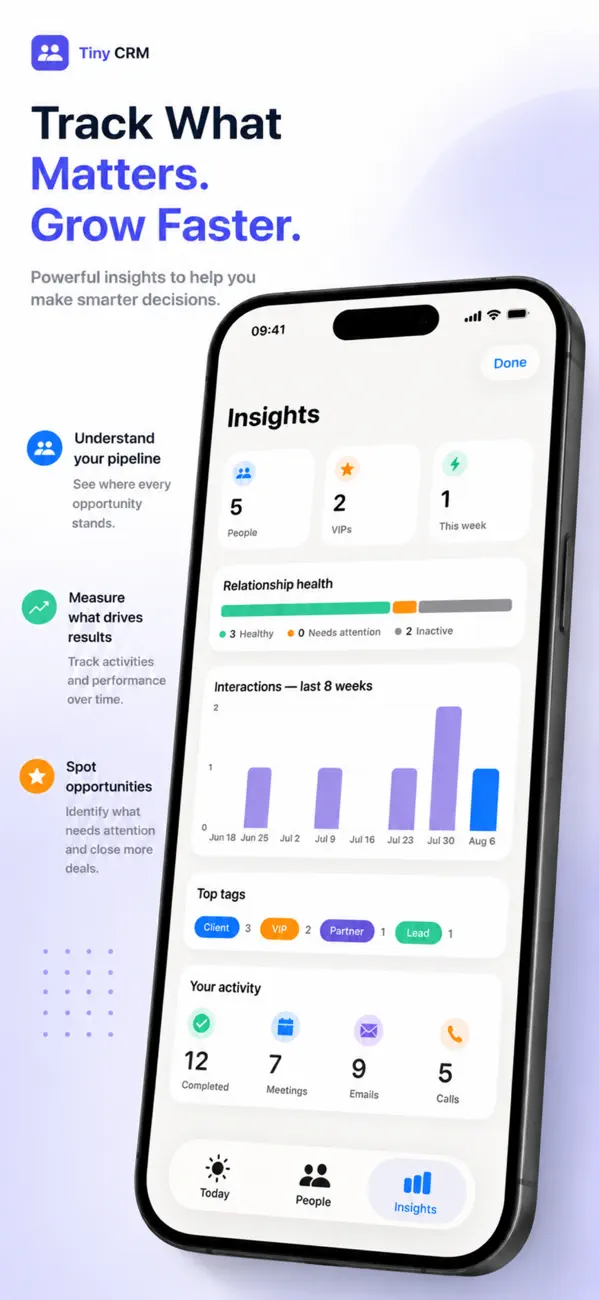 Tiny CRM Pro screenshot