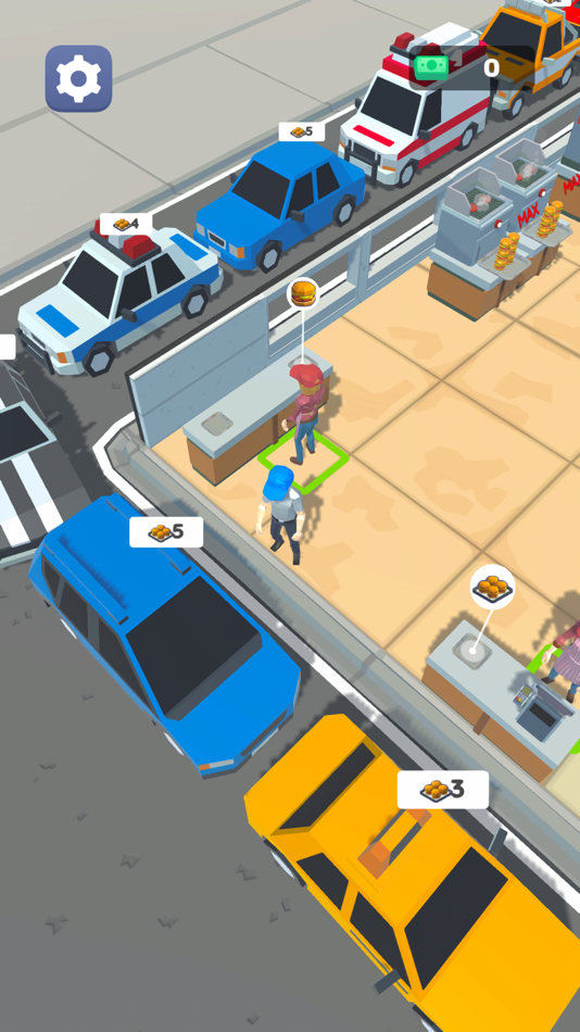 #3. Burger Ready Here (iOS) 由: piGames
