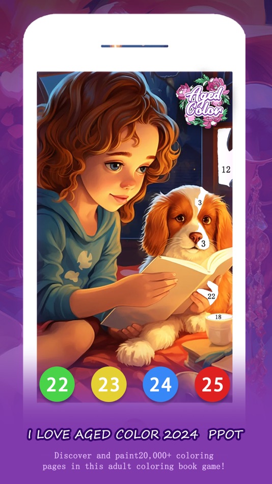 #1. Joyful Color (iOS) By: Aged Studio Limited