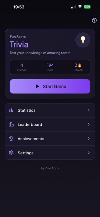 Fun Facts! Trivia Screenshot 3 of 4