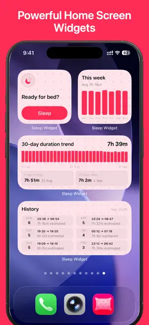 Sleep Widget & Tracker - zZz screenshot 2