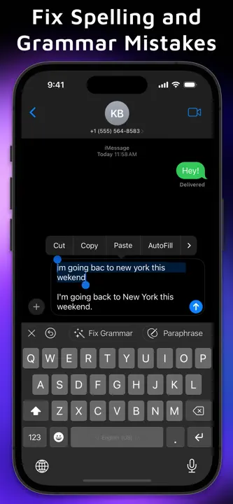 Auri AI Keyboard & Assistant: Screenshot 6 von 10