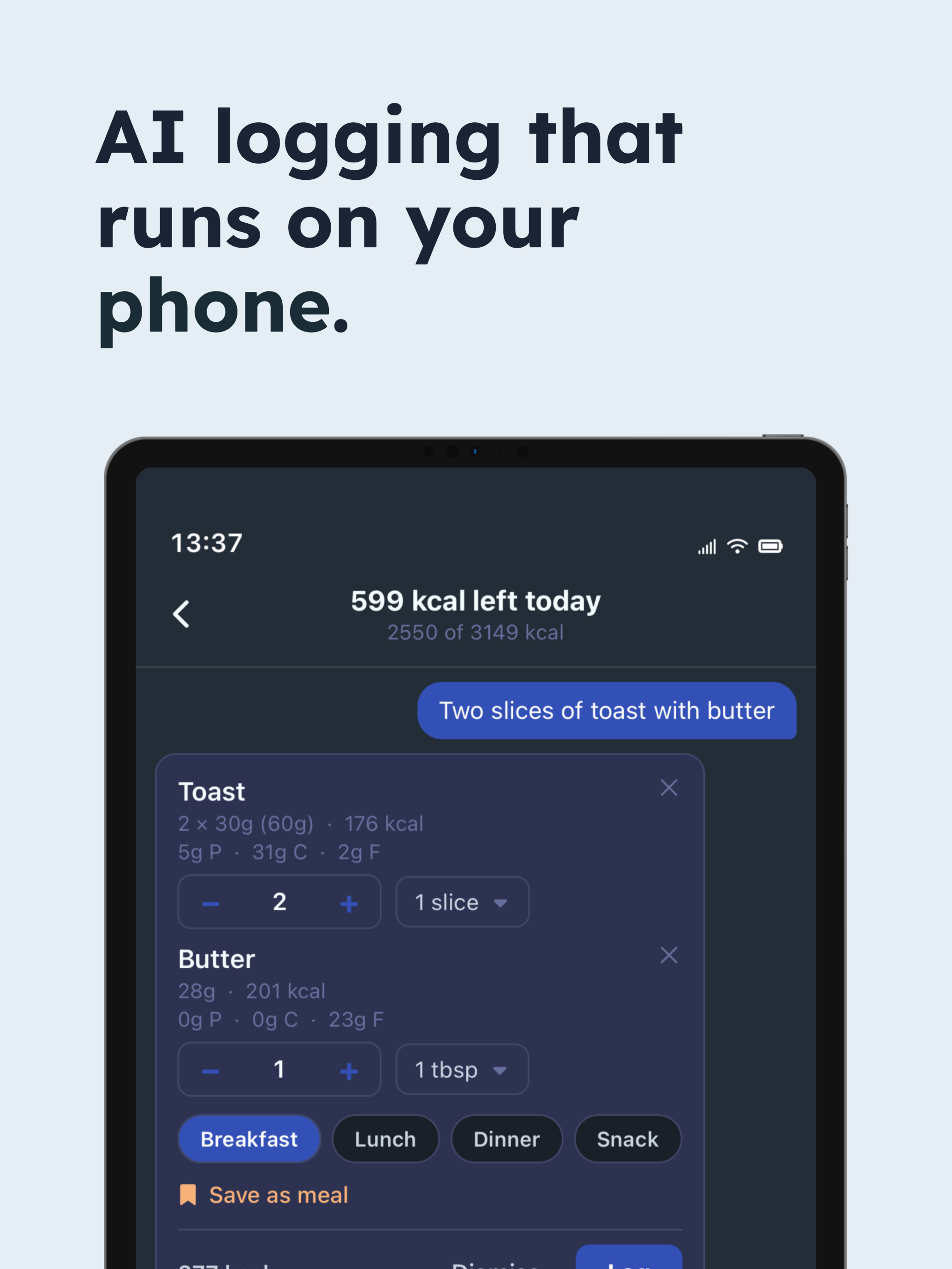 Burnin: Calorie Counter screenshot 9