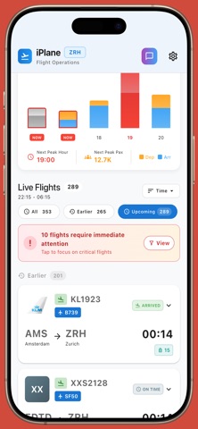 Zürich Flug – iPlane screenshot