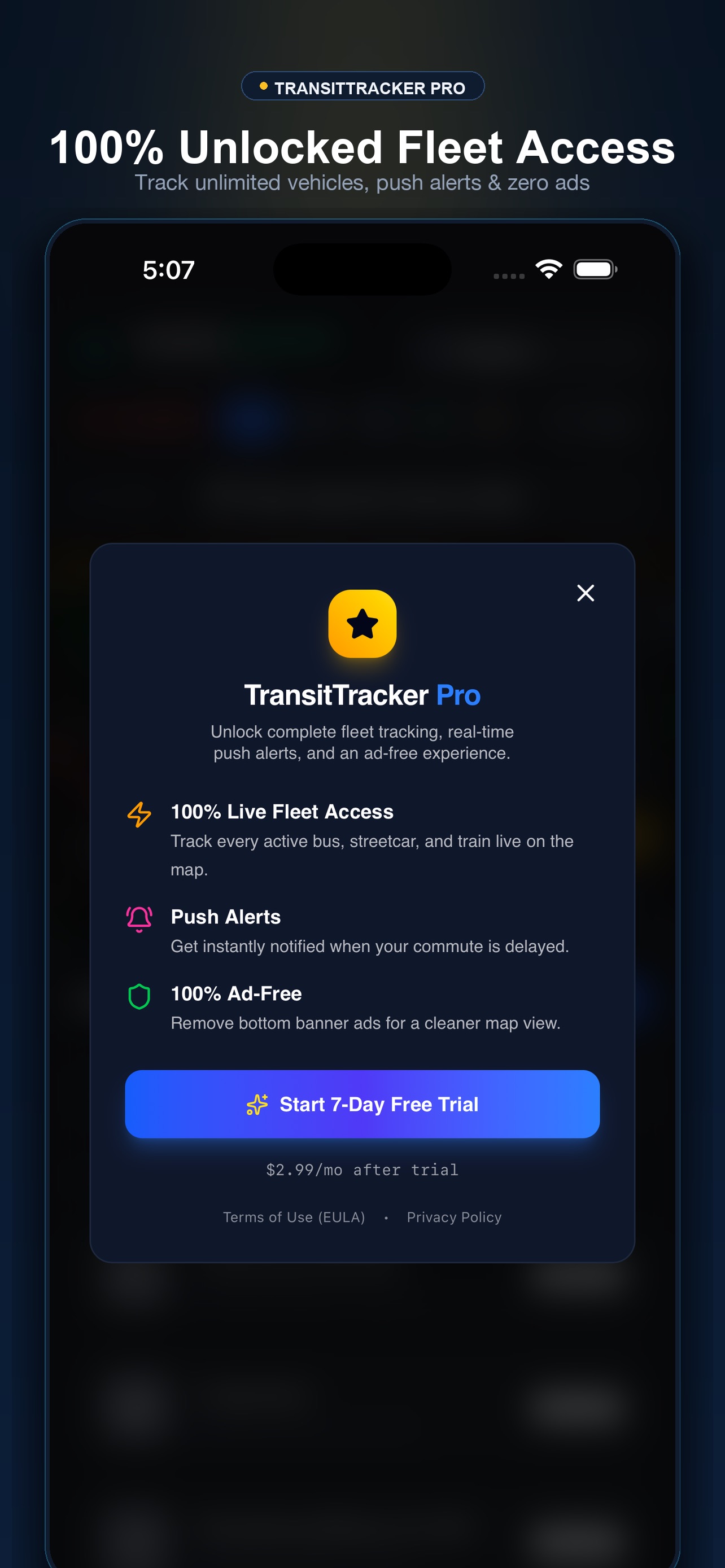 Screenshot 5 of Transit Tracker: Live Bus Map
