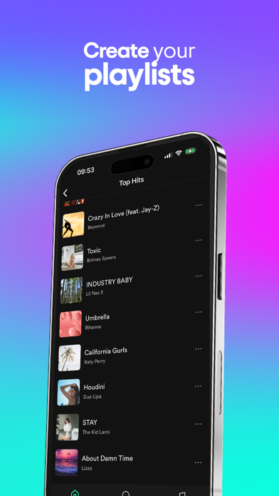 eBeat - MP3 Music Player Screenshot