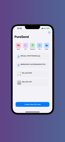 PureSend：无损文件快传 screenshot