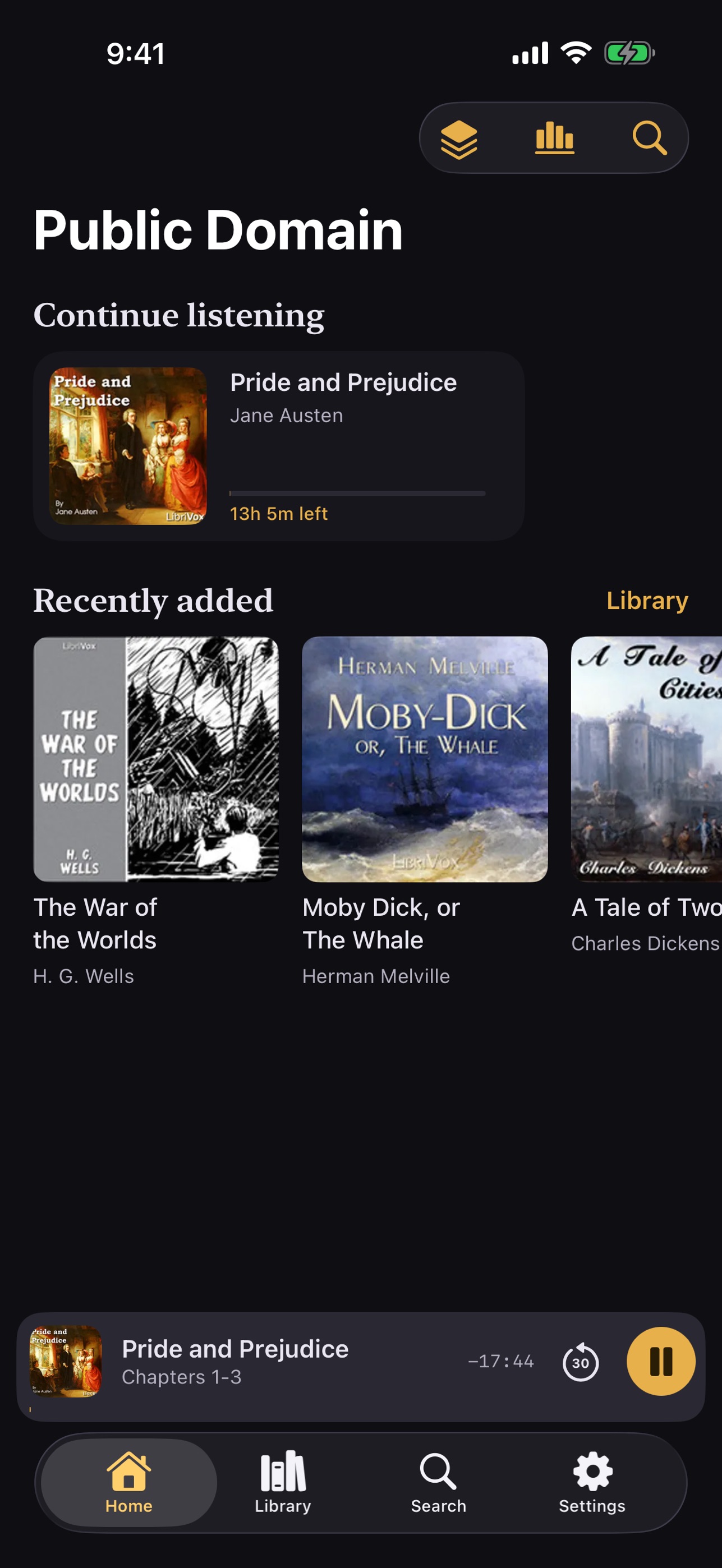 Screenshot 1 of Prosody Player