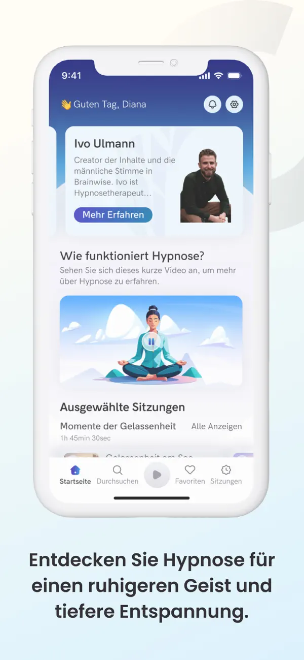 Screenshot #1 pour Brainwise-Schweizer Hypnose