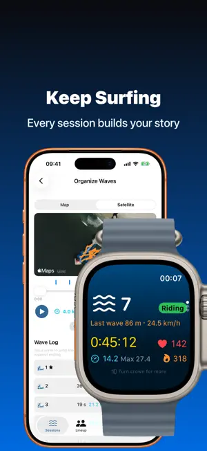 SurfBound: Surf Tracker & Log screenshot 1