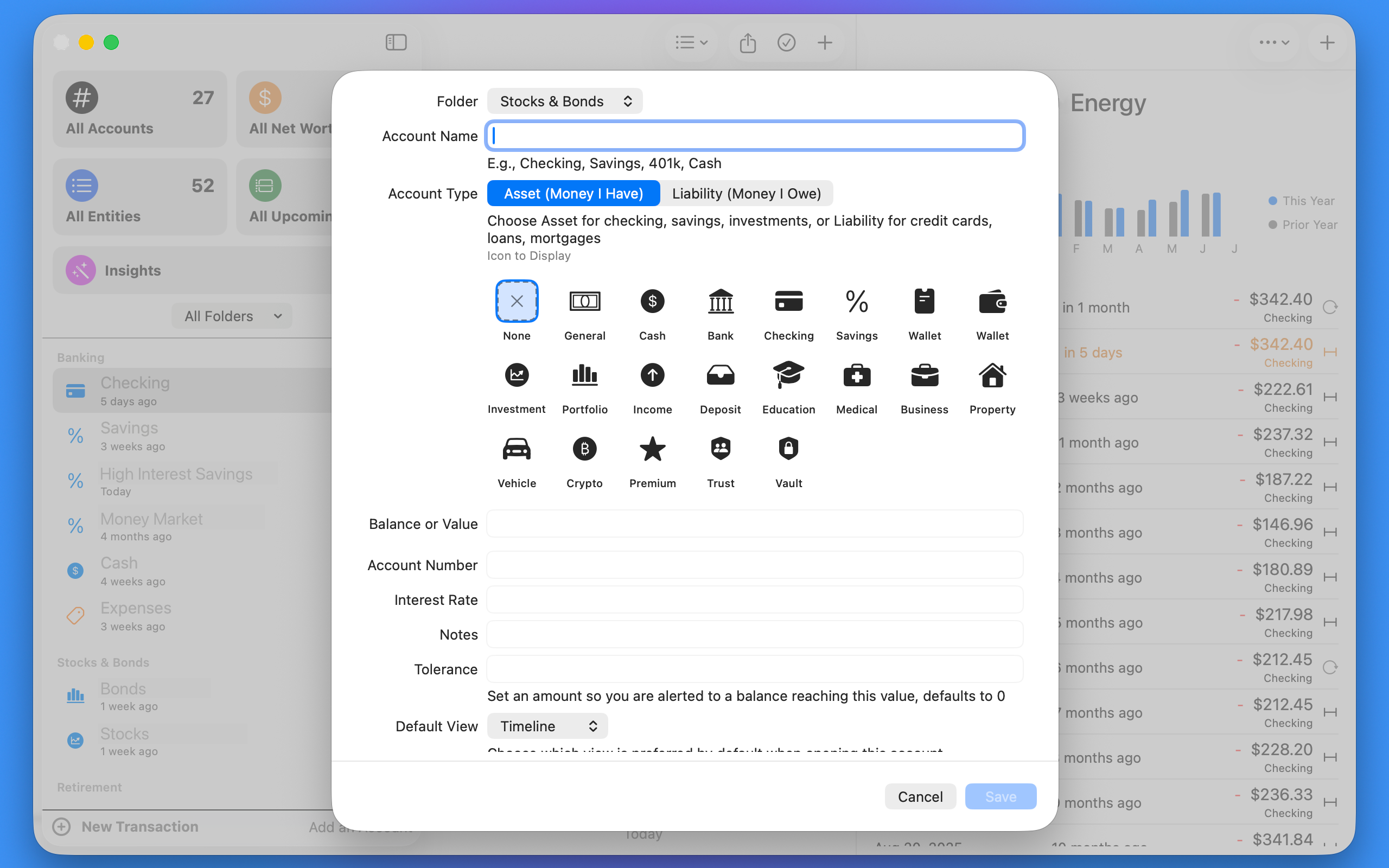 Accounts and Balances screenshot 20
