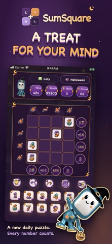 SumSquare: Math Grid Game iPhone screenshot