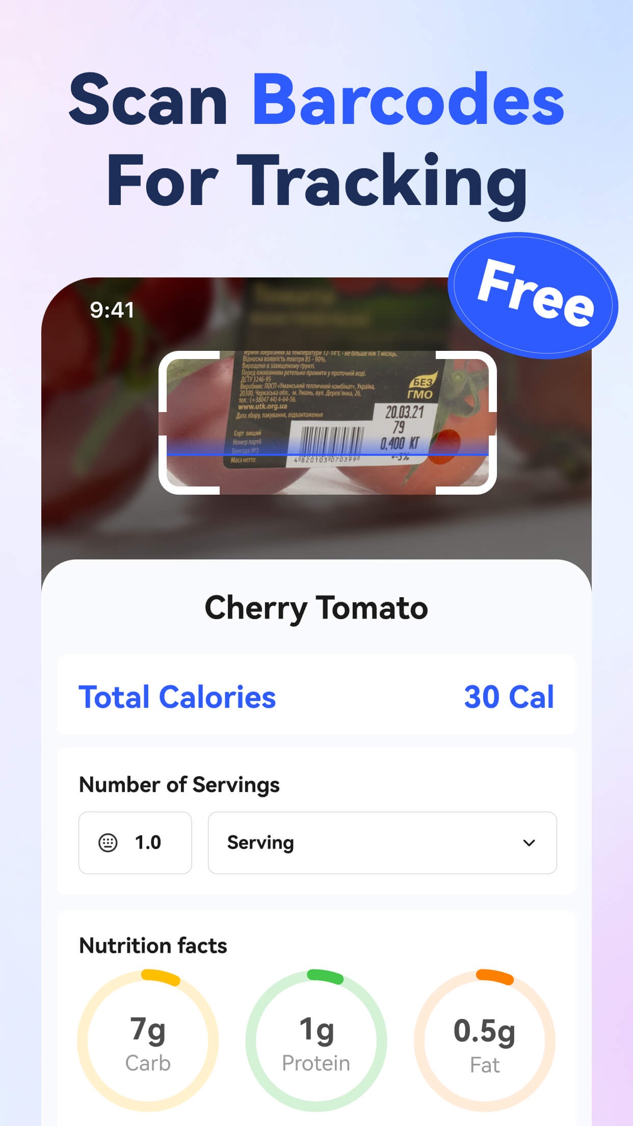 AI Calorie Counter - Appediet screenshot 3