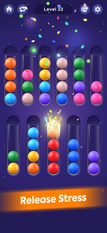 Sort Ball: Color Puz Fun iPhone screenshot