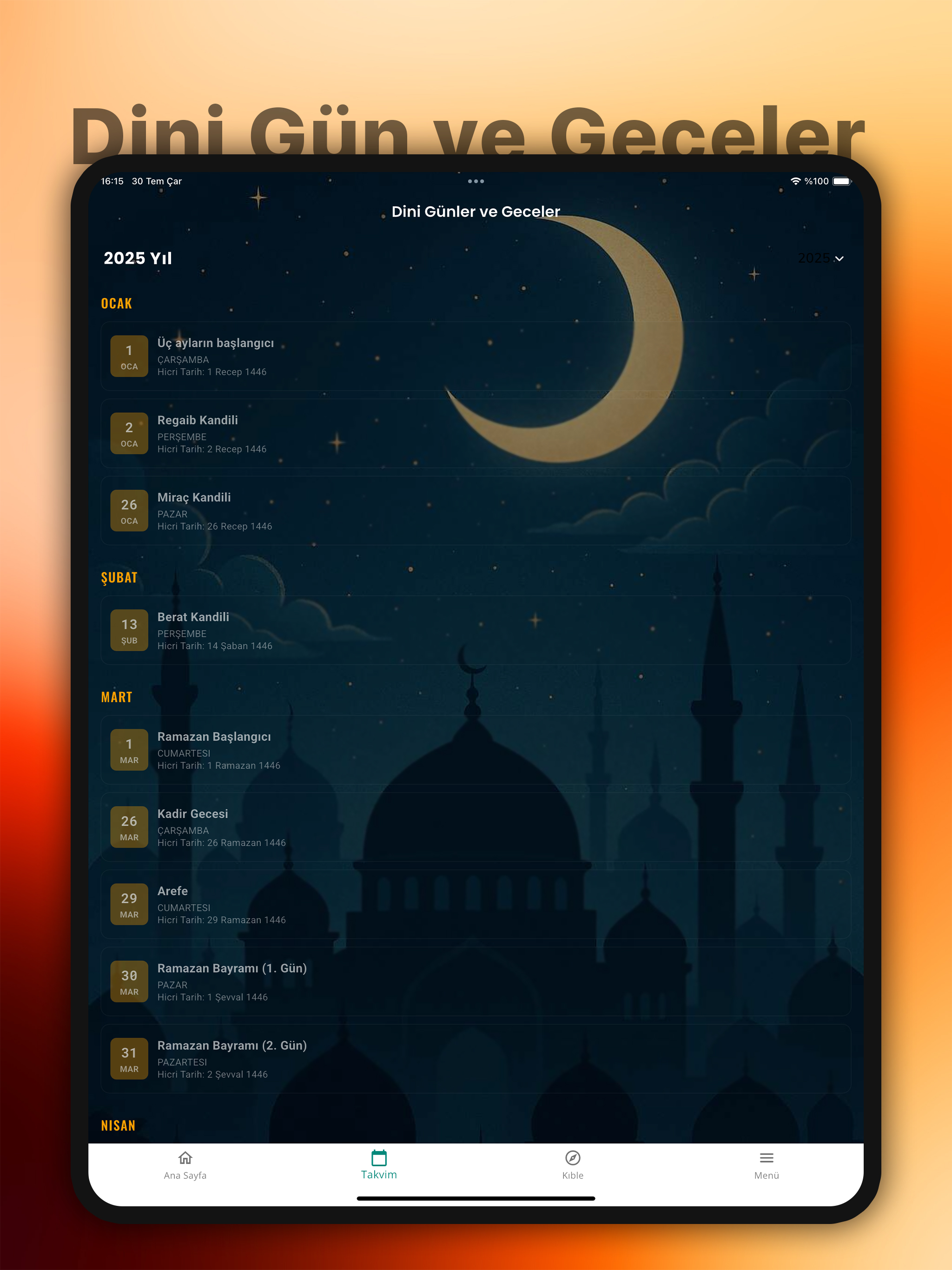 Muslim Prayer Time & Qibla screenshot 8