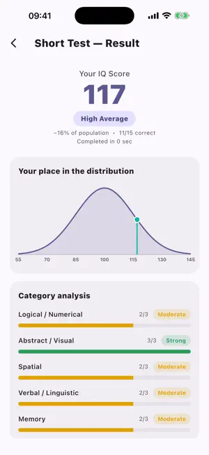 iQ Asist screenshot 1