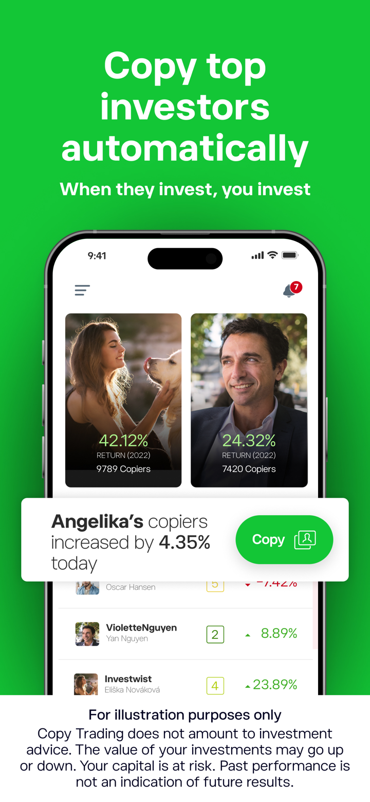 eToro: Trade. Invest. Connect. screenshot 6