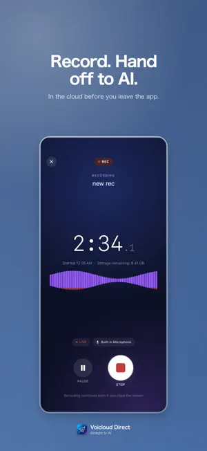 Voicloud Direct screenshot 1