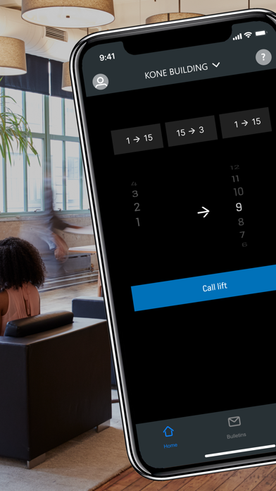 KONE Elevator Call app screenshot