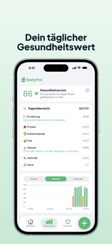 BodyPal: KI Kalorienzähler iPhone screenshot 5