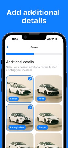 Carzen - AI Car Design iPhone screenshot