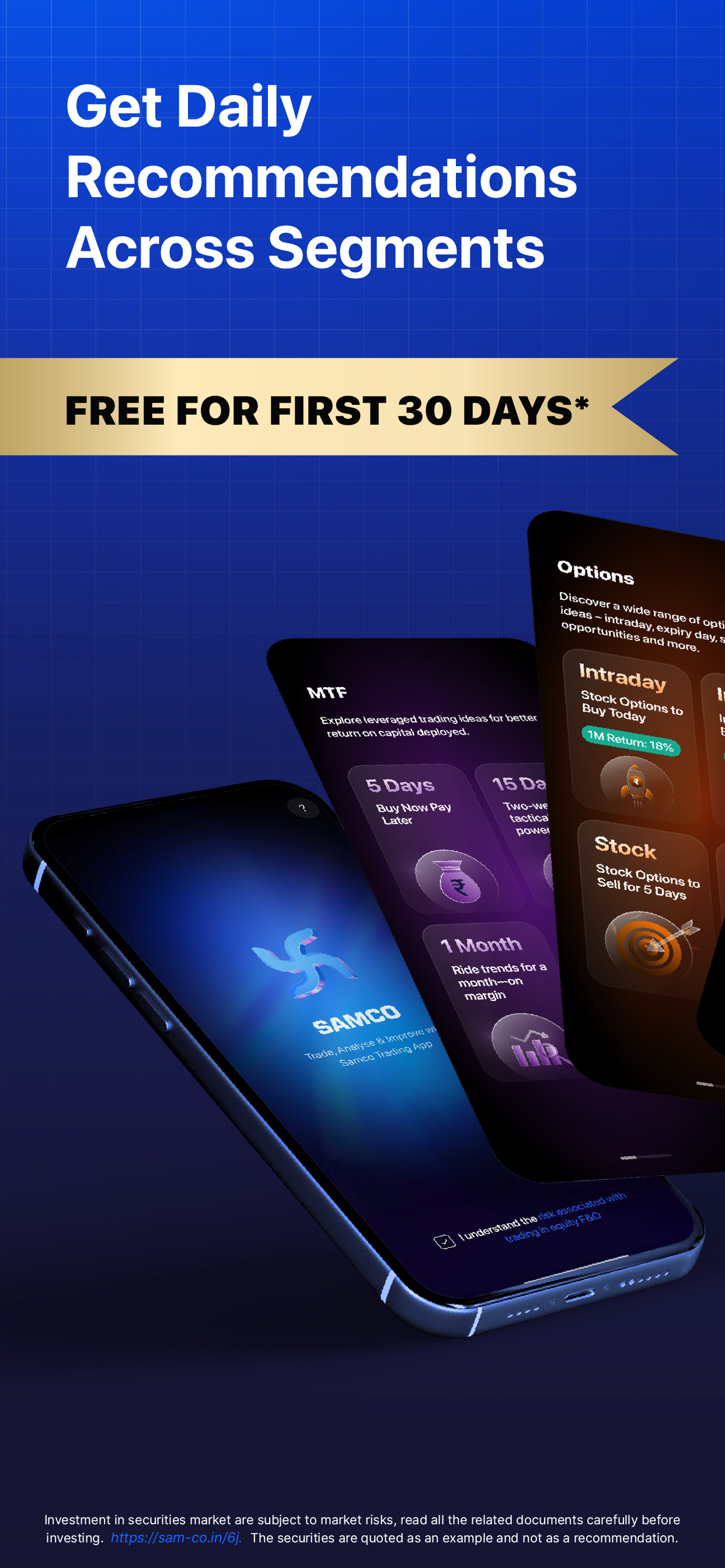 Samco: Stocks & Trading App