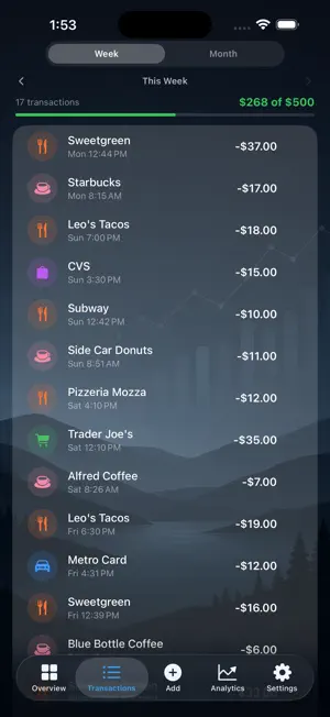 BeautifulBudget screenshot 2