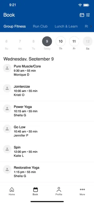 Covenant Health Fitness Center screenshot 2