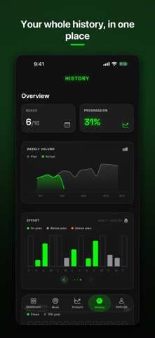 Pacer : your personal trainer iPhone screenshot