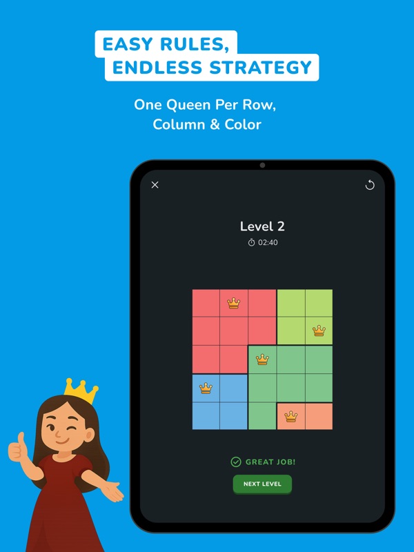 Queens: Board Puzzle Games screenshot 5