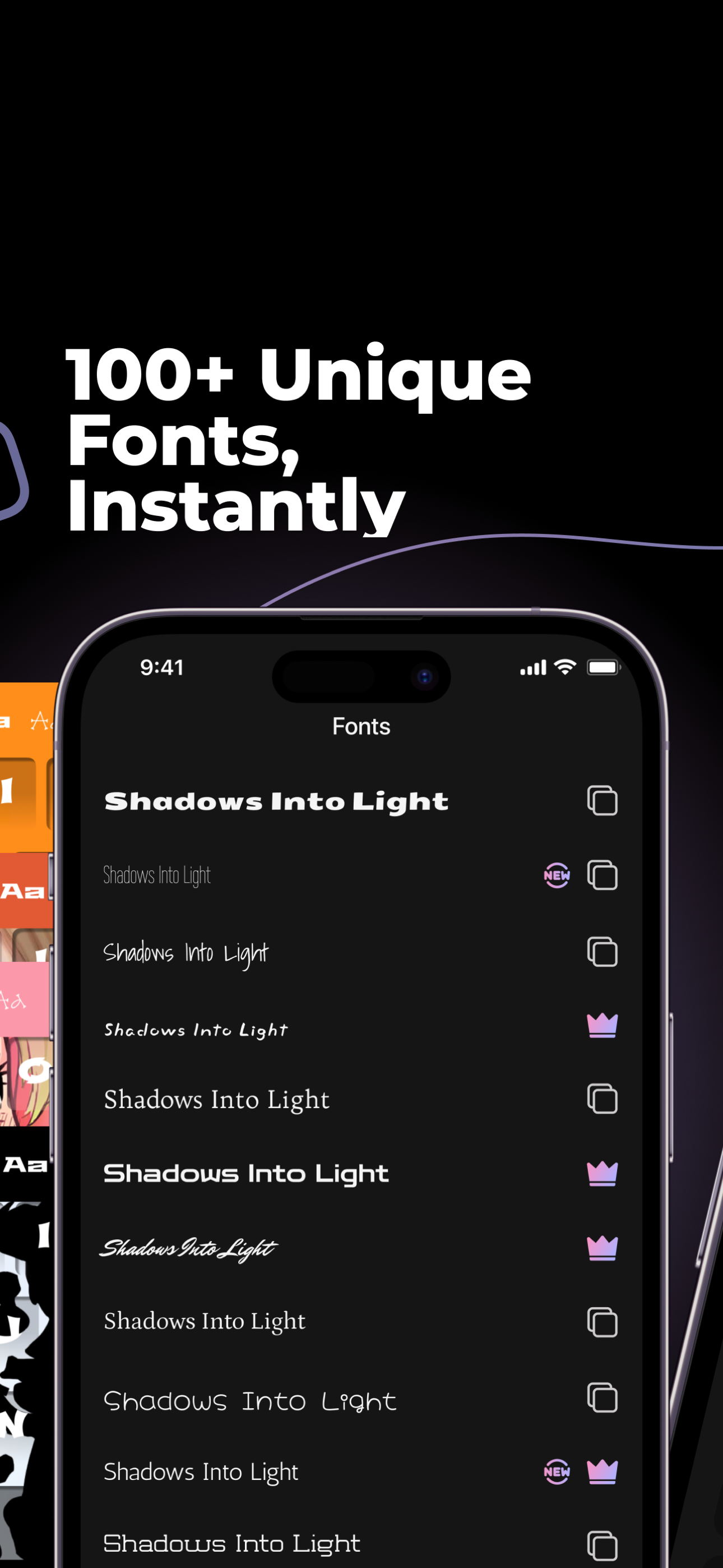 Custom Fonts Art Keyboard Cool screenshot 2