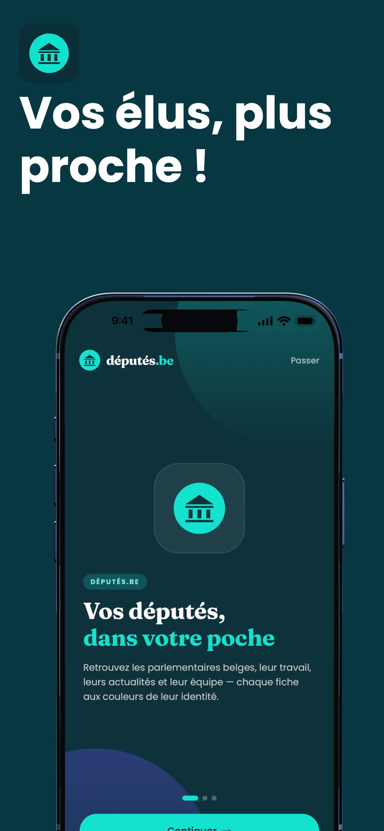 Screenshot 1 of Députés.be