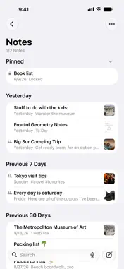 Notes screenshot 4
