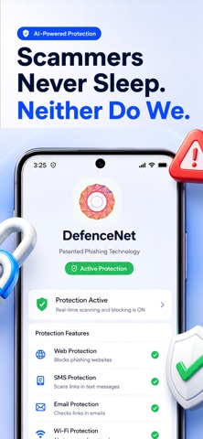 DefenceNet: Scam Protection screenshot