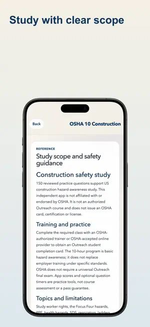 OSHA 10 Construction screenshot 4