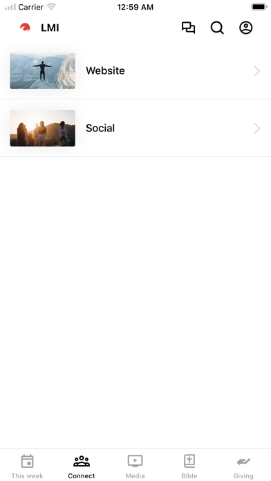 App screenshot