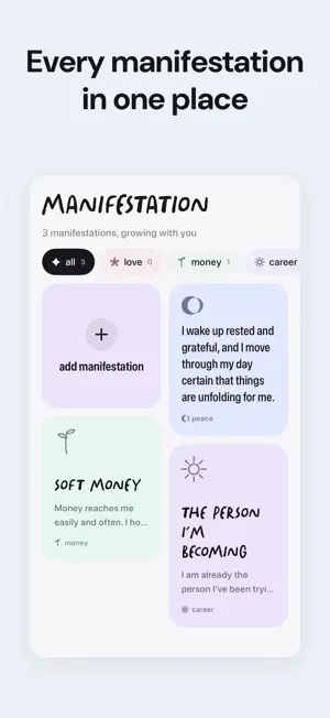 Lumi: Manifest & Affirmations screenshot 3